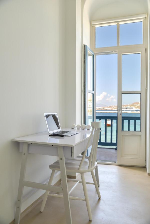 White Memories, Seafront Luxury Apartment Mykonos Mykonos Town Exterior foto